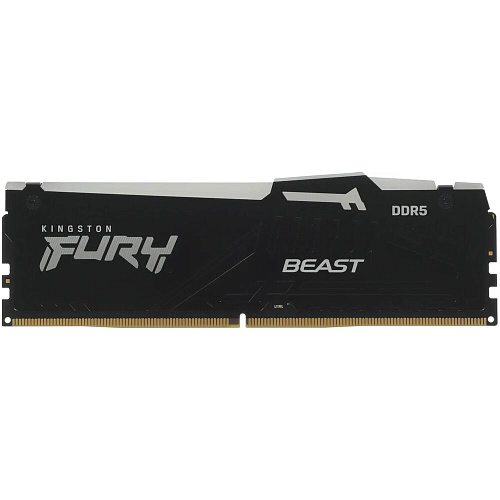 Модуль памяти DIMM 32Gb DDR5 PC41600 5200MHz Kingston Fury Beast RGB EXPO Black (KF552C40BB2A-32)