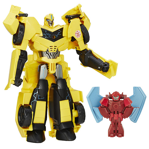 Hasbro Transformers B7067 Трансформеры Роботы под прикрытием: Заряженные Герои Бамблби