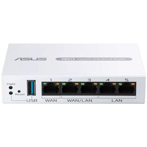 Беспроводной маршрутизатор ASUS EBG15 IEEE 802.1p/1q/3/3ab/3i/3u/3x, IPv4, IPv6 1.8 ГГц USB 3.2