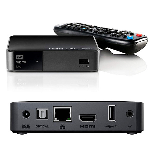 Медиаплеер WD TV LIVE WDBGXT0000NBK