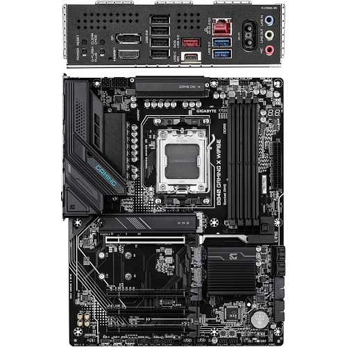 Материнская плата Gigabyte B840 Gaming X WiFi6E Socket-AM5 AMD B840 4xDDR5, 4xSATA3, RAID, 3xM.2, 4xPCI-E16x, 3xUSB3.2, 1xUSB3.2 Type C, DP, HDMI, WiFi, 2.5Glan ATX