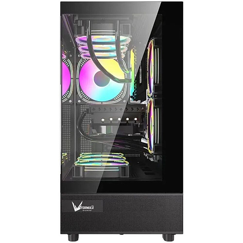 Корпус ATX Miditower Formula Crystal Z8 Floe Black