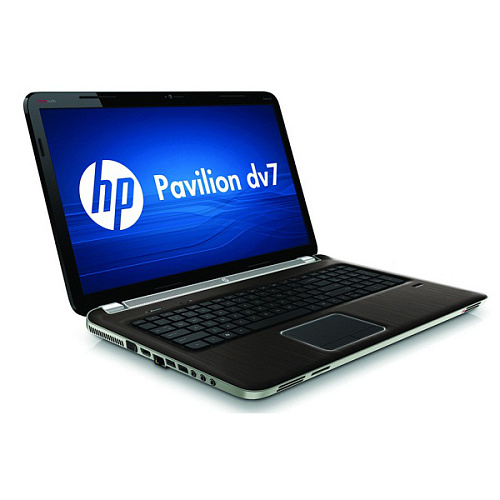Ноутбук HP Pavilion dv7-6b54er A2T86EA Core i7-2670QM/8Gb/2x750Gb(1500Gb)/DVD/ATI HD 6770 2G/WiFi/BT/cam/17.3" HD+/Win7HP Metal dark umber