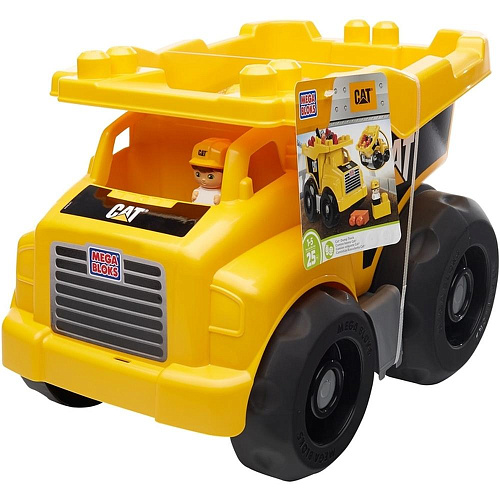 Mattel Mega Bloks Большой самосвал Катерпиллар DCJ86
