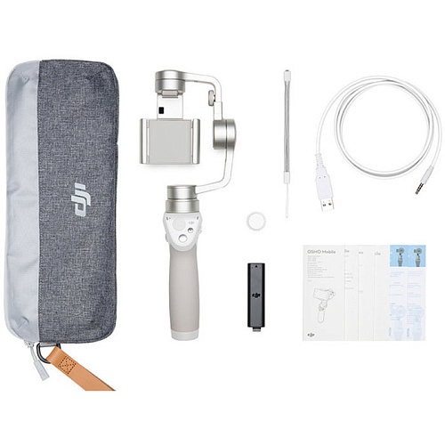 Электронный стабилизатор DJI Osmo Mobile Silver для смартфона