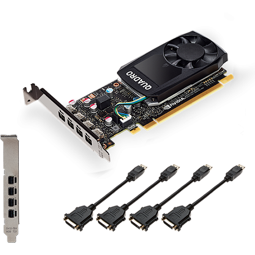 Видеокарта PNY NVIDIA Quadro P620 (VCQP620DVIBLK-1) 2Gb Oem