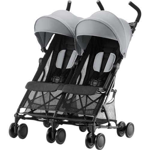 Коляска для двойни Britax Holiday Double Stroller Steel Grey