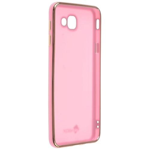 Чехол для Samsung Galaxy J5 Prime SM-G570F/DS SkinBox, Силиконовая накладка, пудра 