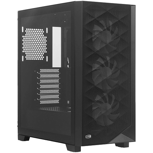 Корпус ATX Miditower PcCooler C3D510 BK ARGB Black