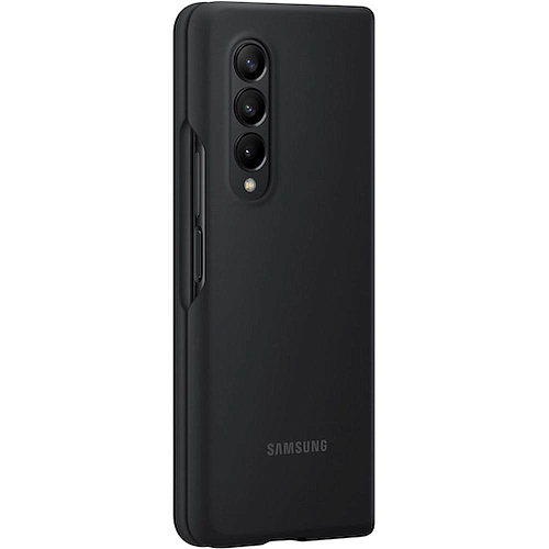 Чехол для Samsung Galaxy Z Fold3 Silicone Cover чёрный