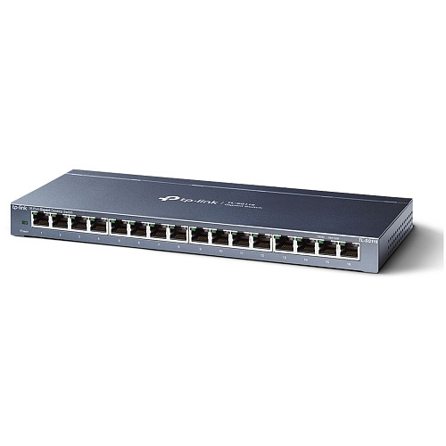 Коммутатор TP-LINK TL-SG116 неуправляемый 16x1000BASE-T, metal case