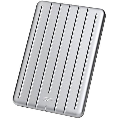 Внешний SSD-накопитель 1.8" 120Gb Silicon Power Bolt B75 SP120GBPSDB75SCS (SSD) USB 3.1 Type-C Серебристый