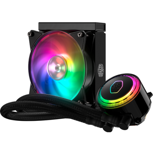 Система водяного охлаждения Cooler Master MasterLiquid ML120R RGB MLX-D12M-A20PC-R1 S775/1150/1155/1356/1366/2011-3, AM2, AM2+, AM3+/AM4/FM1/FM2/FM2+