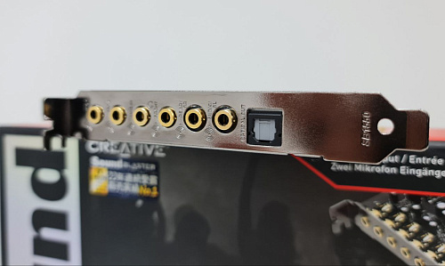 Звуковая карта Creative SB Audigy RX (SB1550) PCI-E УЦЕНКА