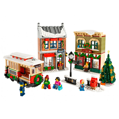 LEGO Icons Главная Рождественская улица 10308