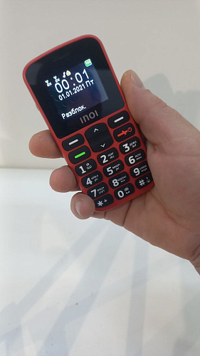 Мобильный телефон Inoi 107B Red УЦЕНКА