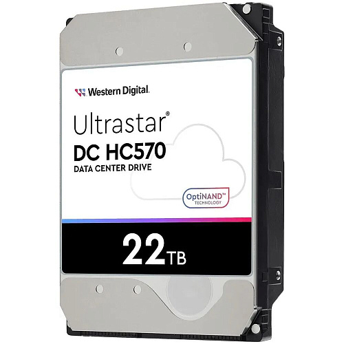 Внутренний жесткий диск 3,5" 22Tb WD (WUH722222AL5204 0F48052) 512Mb 7200rpm SATA3 Ultrastar DC HC570