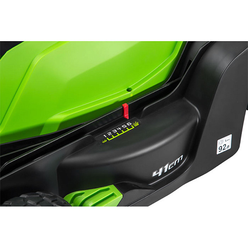 Аккумуляторная газонокосилка Greenworks 40V G40LM41 2504707