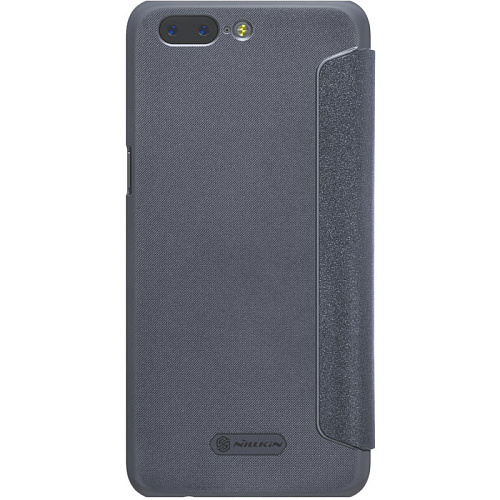 Чехол для OnePlus 5 Nillkin Sparkle Leather Case, черный
