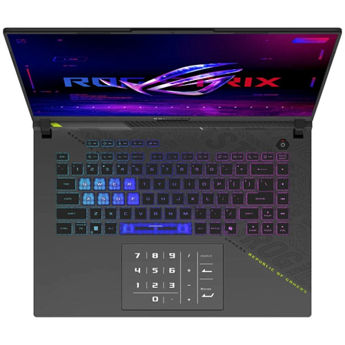 Ноутбук ASUS ROG Strix G16 G614PM-TS175 AMD Ryzen 9 8940HX/16Gb/512Gb SSD/RTX 5060 8Gb/16" WQXGA/DOS/Grey