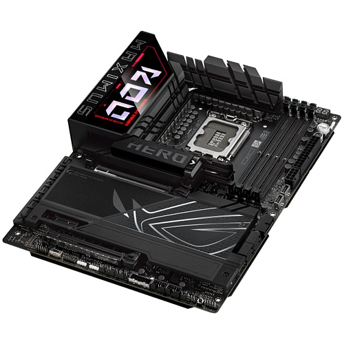 Материнская плата ASUS ROG Maximus Z890 Hero Z890 Soc-1851 4xDDR5, 4xSATA3, RAID, 6хM.2, 4xPCI-E16x, 9xUSB3.2, 2xUSB3.2 Type C, DP, HDMI, WiFi, 2xGlan, ATX