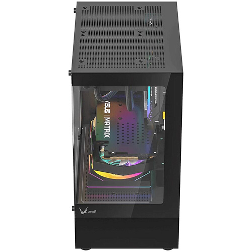 Корпус MicroATX Minitower Formula Crystal Z1CM Plus Black AR
