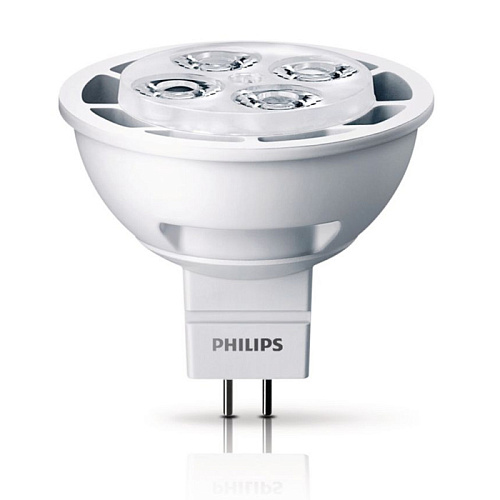 Светодиодная лампа LED лампа Philips MR16 GU5.3 6.5W, 12V (8718291192848) желтый свет