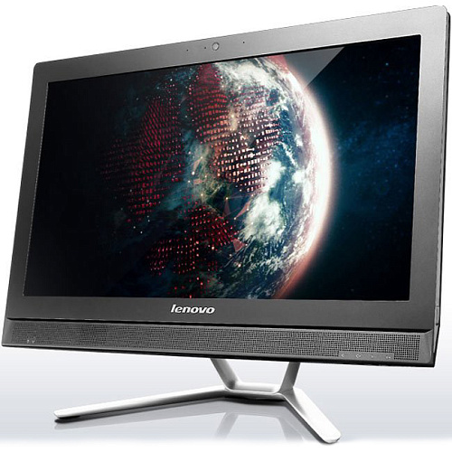 Моноблок Lenovo IdeaCentre C360 19.5" HD+ P G3220T/4Gb/500Gb/DVDRW/DOS/WiFi/black 1600*900/Web/клавиатура /черный