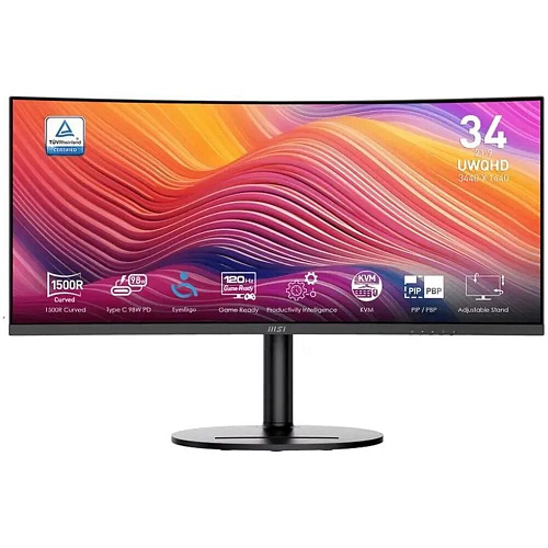 Монитор 34" MSI Modern MD342CQP VA 3440x1440 1ms HDMI, DisplayPort, USB Type-C