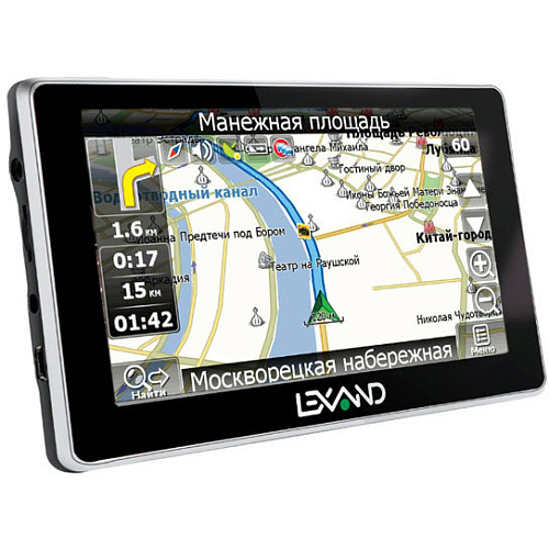 Навигатор Lexand STR-7100 PRO HD 7", Навител Россия, пробки через GSM, FM-трансмиттер