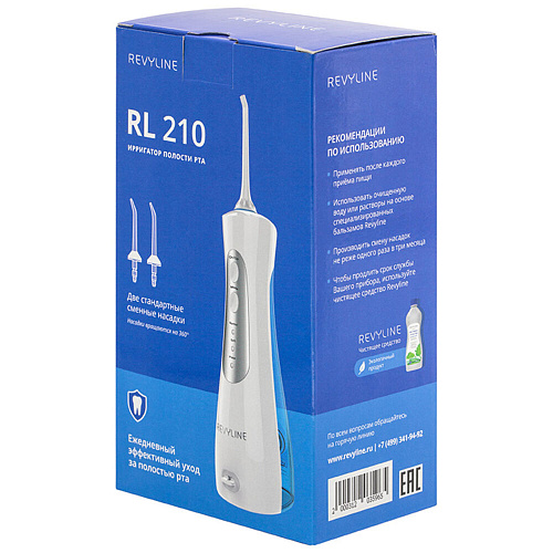 Revyline Портативный ирригатор RL 210, White