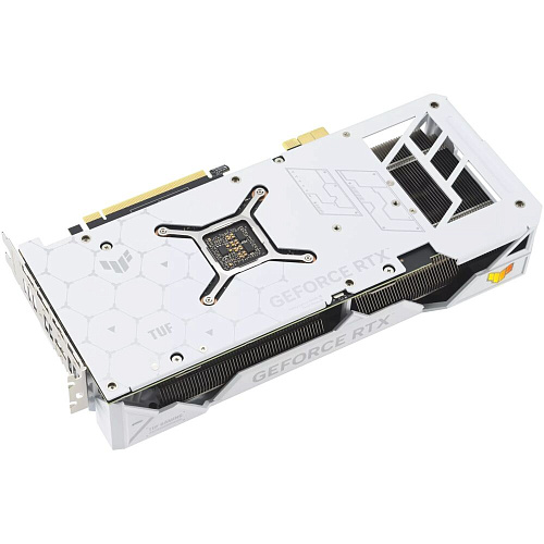 Видеокарта ASUS GeForce RTX 4070 Ti Super 16384Mb, TUF Gaming BTF White 16G (TUF-RTX4070TIS-16G-BTF-White) 2xHDMI, 3xDP, Ret