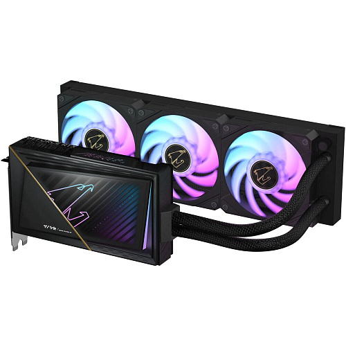 Видеокарта Gigabyte GeForce RTX 5080 16384Mb, AORUS Xtreme WaterForce 16 Gb (GV-N5080AORUSX W-16GD) 1xHDMI, 3xDP, Ret