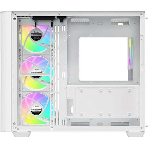 Корпус ATX Miditower Ocypus Iota C70 WH Curve ARGB Digital White