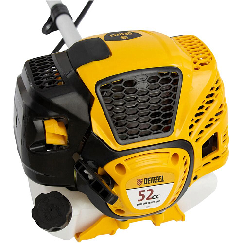 Бензиновый триммер Denzel DTL-52, 52 см3, неразъемная штанга 96265