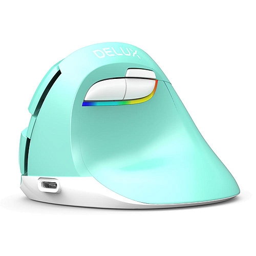 Мышь Delux KM-M618Mini Green