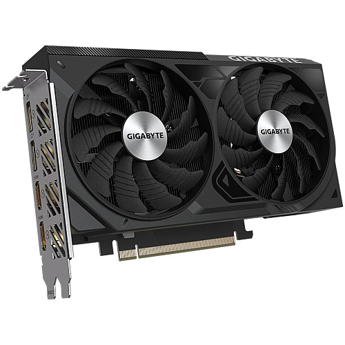 Видеокарта Gigabyte GeForce RTX 4060 Ti 8192Mb, Windforce OC 8 Gb (GV-N406TWF2OC-8GD) 2xHDMI, 2xDP, Ret