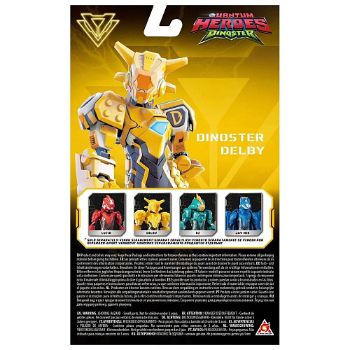Dinoster Фигурка героя Диностер Делби 16 см