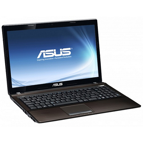 Ноутбук Asus K53SD Intel i5-2450M/4Gb/640Gb/DVD-Super-Multi/15.6" HD/Nvidia 610 2GB DDRIII/Wi-Fi/BT/Cam/Win7 Basic