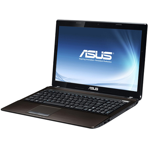 Ноутбук Asus K53E Core i5-2430M/4Gb/500Gb/DVD/Wi-Fi/BT/Cam/15.6"HD/Win 7 HB brown