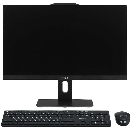 Моноблок MSI Modern AM242P 1M-1663XRU 23.8" FullHD Core 5 120U/16Gb/256Gb SSD/Wireless Kb+m/DOS Black