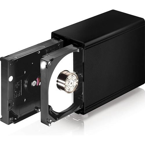 Корпус 2х3.5" IconBIT i-Stor iS602, SATA -- USB2.0, eSATA