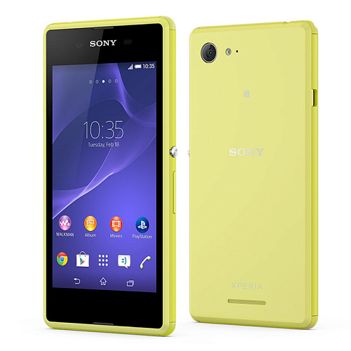 Смартфон Sony D2203 Xperia E3 Lime
