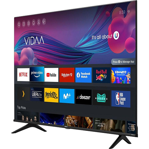 Телевизор 65" Hisense 65A6BG (4K Ultra HD 3840x2160, Smart TV) черный