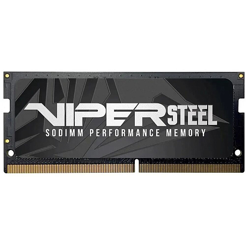 Модуль памяти SO-DIMM DDR4 16Gb PC25600 3200MHz Patriot Memory Viper Steel (PVS416G320C8S)