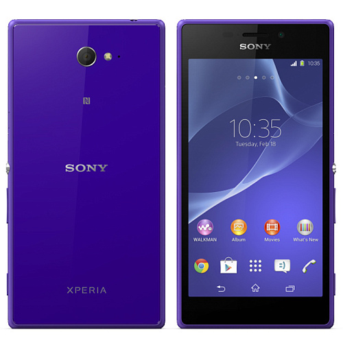 Смартфон Sony D2302 Xperia M2 Dual Purple 