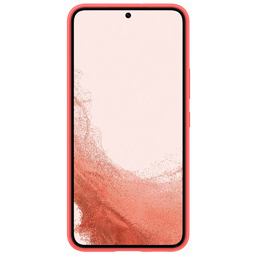 Чехол для Samsung Galaxy S22 Silicone Cover красный