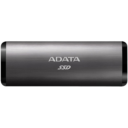 Внешний SSD-накопитель 2Tb A-DATA SE760 ASE760-2TU32G2-CTI (SSD) USB 3.1 Type C черный УЦЕНКА