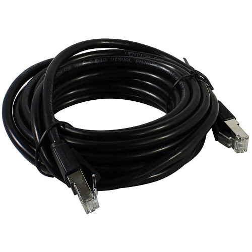 Патч-корд SFTP 8м Vention (IKKBK) категория 8 черный