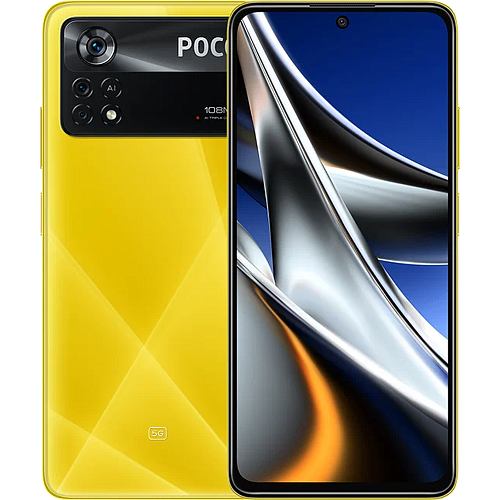 Смартфон Poco X4 Pro 5G 6/128GB RU Yellow